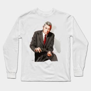 Lee Marvin - An illustration by Paul Cemmick Long Sleeve T-Shirt